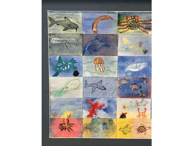 First Grade Group Art Piece!