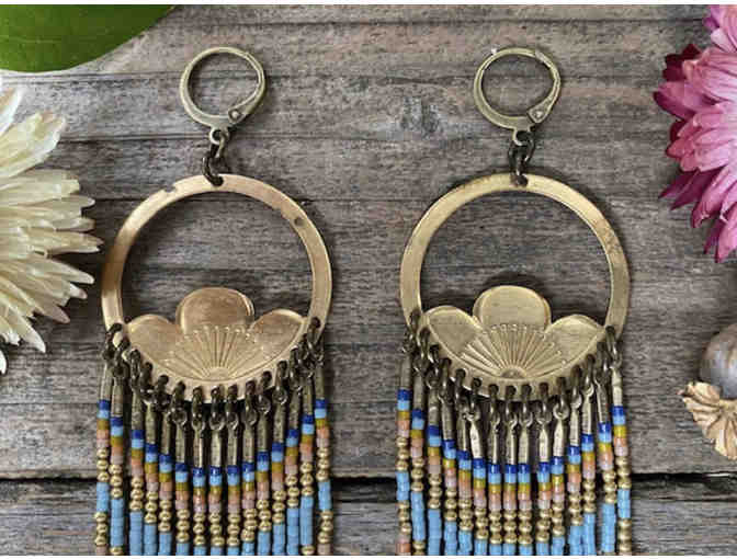 Earrings 'Jadyn' - handwoven by Dancing Willow Design