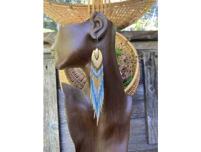 Earrings 'Leann' - handwoven by Dancing Willow Design