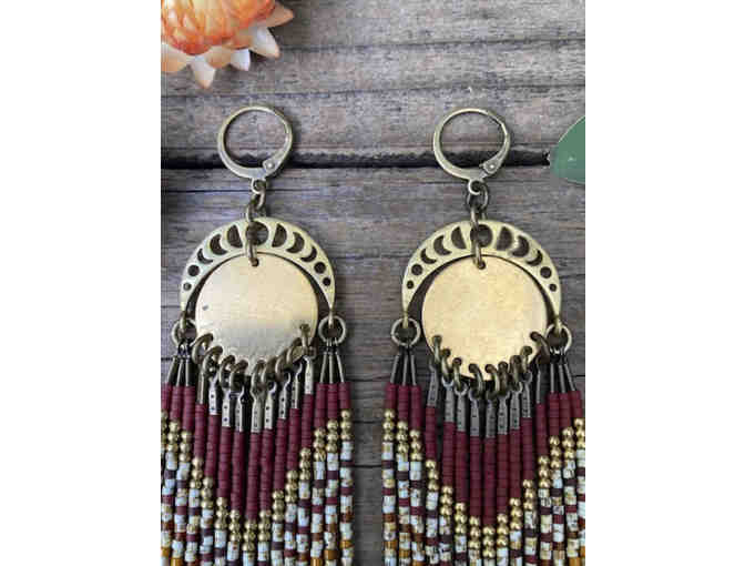 Earrings 'Karissa' - handwoven by Dancing Willow Design