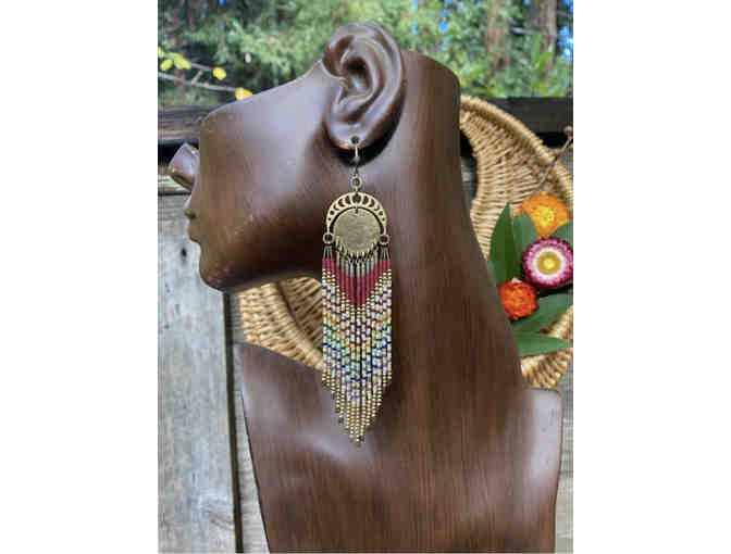 Earrings 'Karissa' - handwoven by Dancing Willow Design