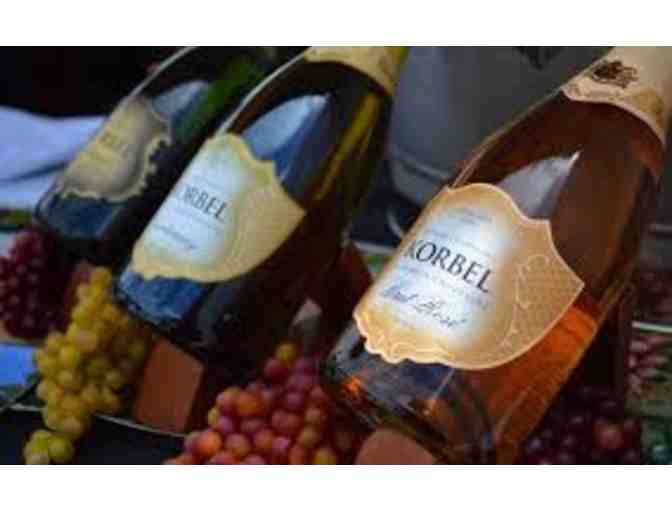 Champagne Tasting for Four at Korbel - California Champane, Wines and Brandy