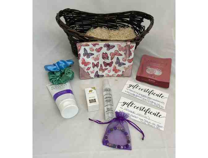 Blush and Glo Salon Gift Basket