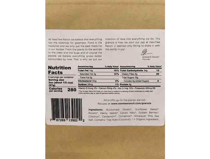 3 bags of New Tree Ranch Granola
