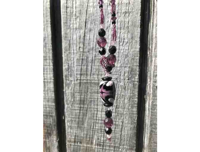 Purple Bead Necklace