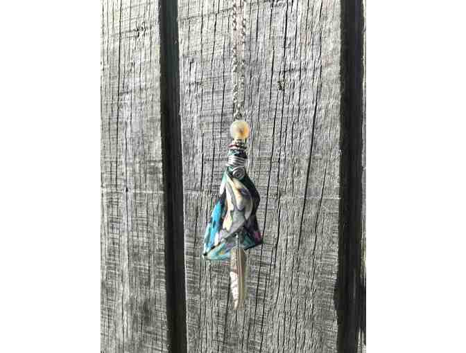 Silver Feather Necklace