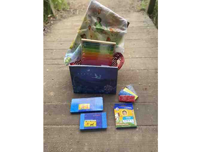 Kids Creativity Basket - donated by our 2nd Grade class