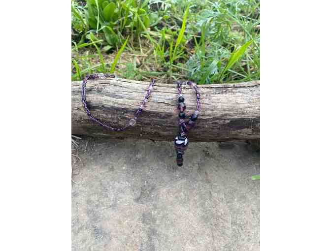 Purple Bead Necklace