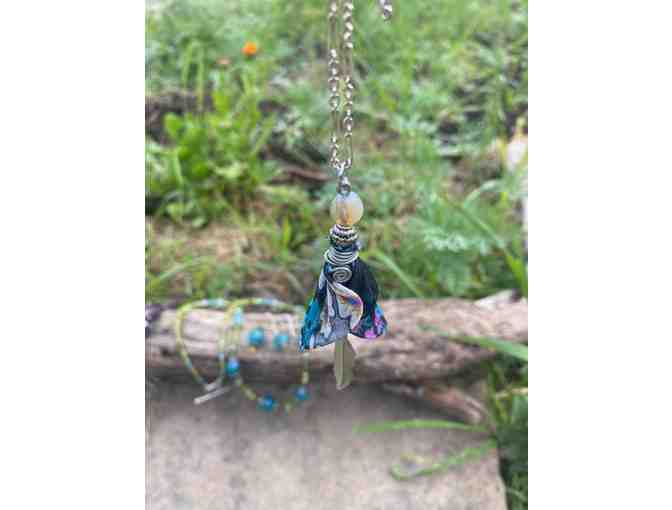 Silver Feather Necklace