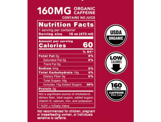 Clean Cause Yerba Mate Case of 12 - Blackberry