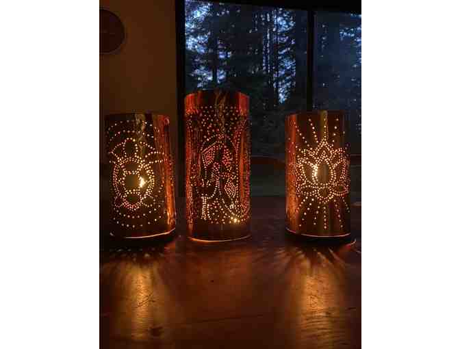 Lotus Copper Luminary by class 4