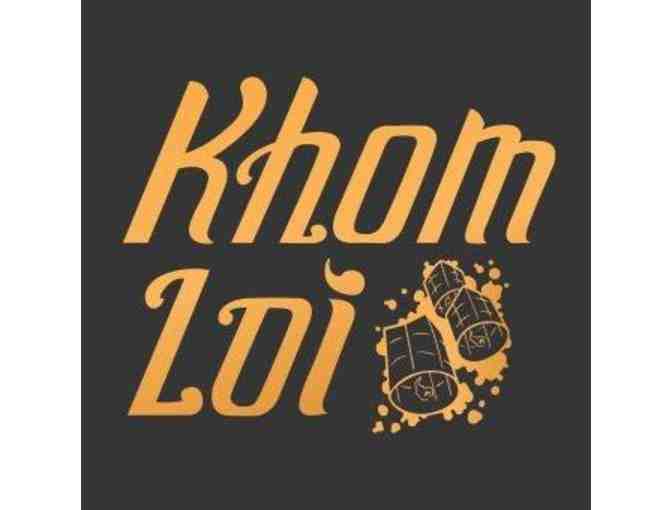 Khom Loi $50 Gift Certificate