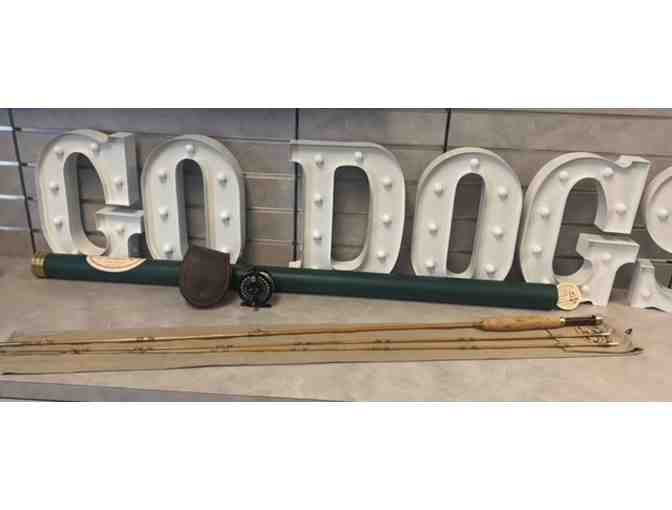 Fly Rod, Reel, Custom Rod Bag and Tube