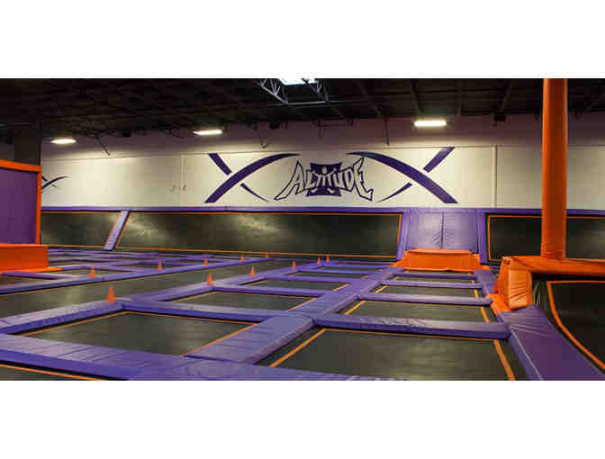 6 Hours of Jumping at Altitude Trampoline Park, Plus T-Shirt and Safety Socks