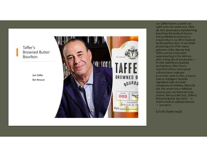 Gift Package of Taffer's Brown Butter Bourbon