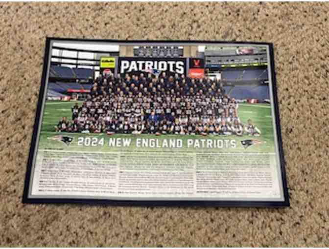 Patriots Football Autographed by Center David Andrews