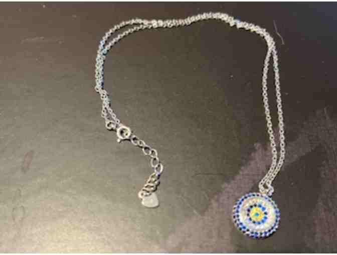 Silver and Cubic Zirconia Necklace