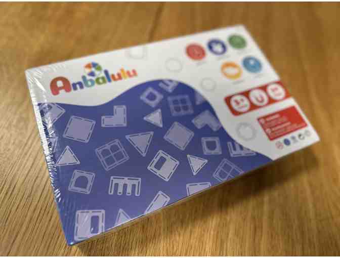 STEM Magnetic Building Tile Toy Set (ages 24 mos.+)