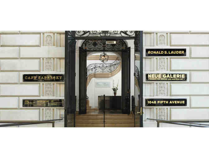 Neue Gallerie/Cafe Sabarsky - Admission For Four