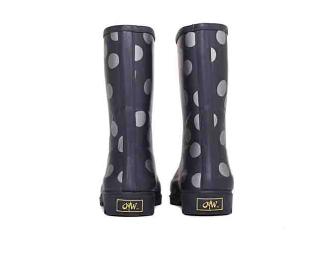 Oil & Water O&W Logo Print Rainboots (Size 2)