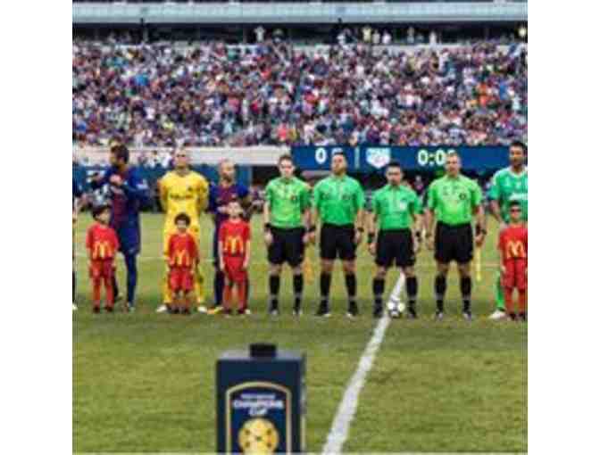 International Soccer Champions Cup - 4 Tix to 2018 NYC Match and One Player Escort Spot