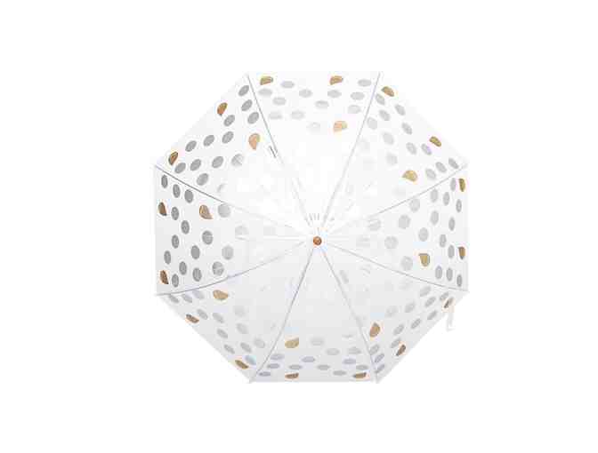 Oil & Water Umbrella - Clear Logo Print