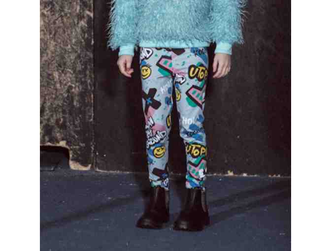 Koolabah - Graffiti Leggings (Size 7-8)