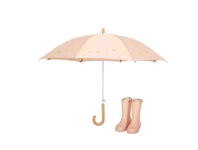 Oil & Water Umbrella - Blush Cloudburst
