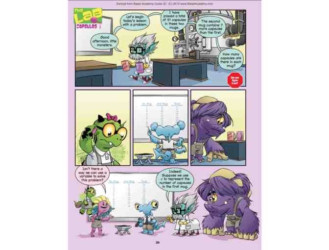 Beast Academy 3A, 3B, 3C, and 3D Guides and Practice Books