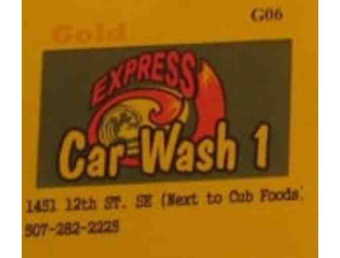 4 Express Car wash deluxe car wash tickets
