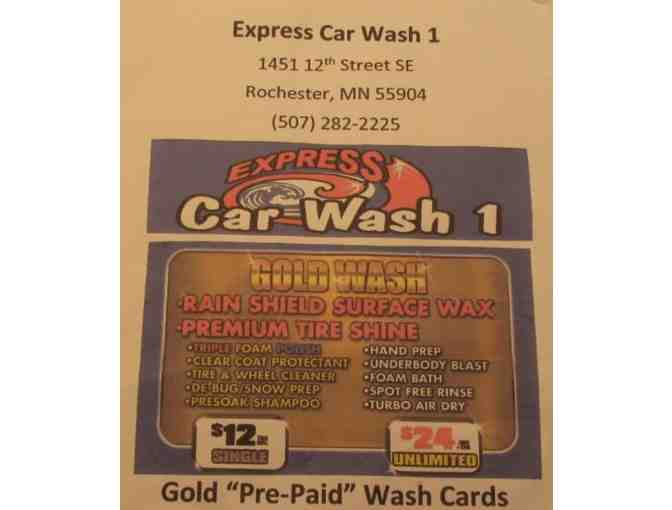 Midas Auto Service- $25 gift certificate + 2 Express car washes