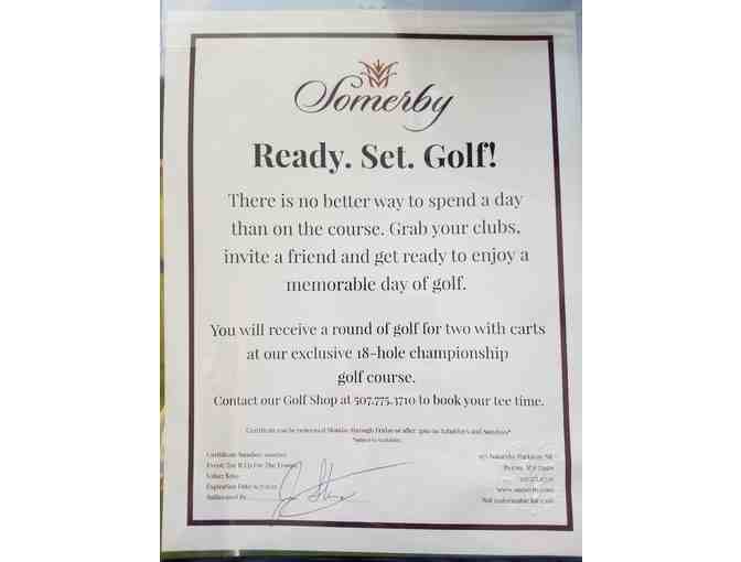 Somerby - 18 Holes plus Cart for 2