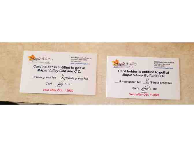 Maple Valley Golf & Country Club - 18 Holes + Cart for 2