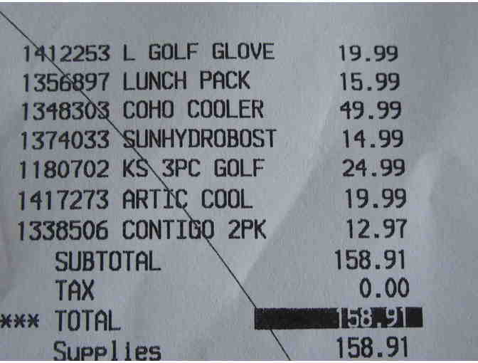 golf accessories basket