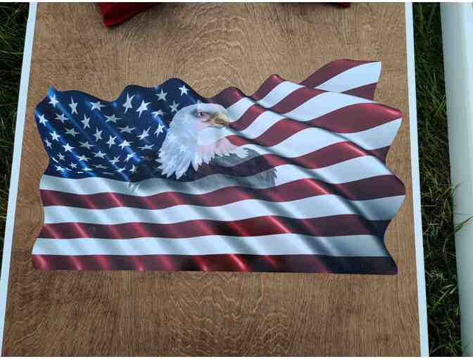 Patriotic Cornhole Boards