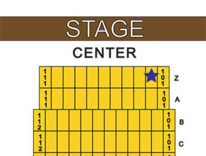 Name ONE Front Row Seat in The Music Hall Historic Theater