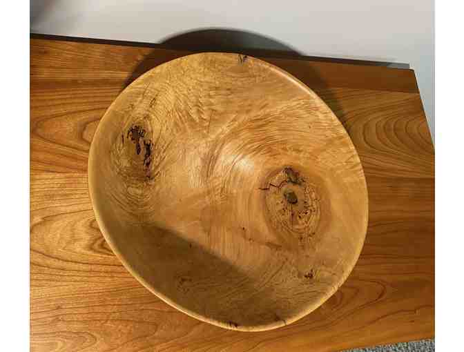 Maple Bowl Turned by Artisan David Walsh