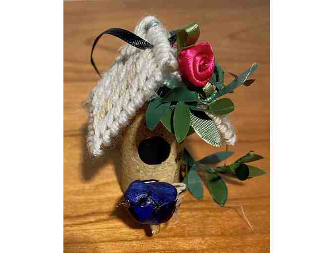 Basket of Christmas Ornaments