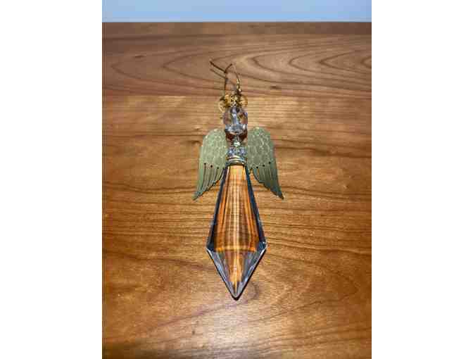 Basket of Christmas Ornaments