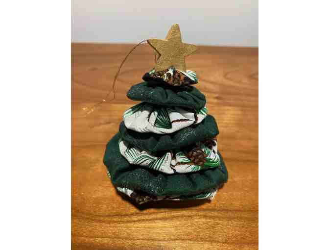 Basket of Christmas Ornaments