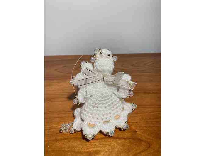 Basket of Christmas Ornaments