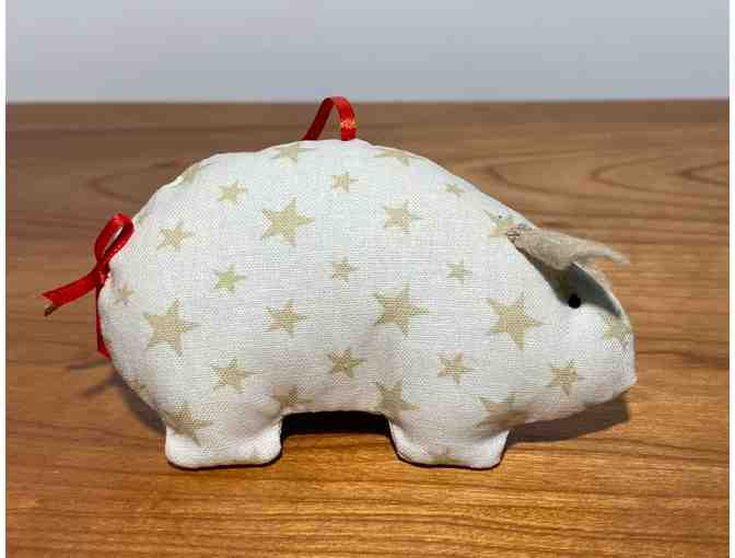 Basket of Christmas Ornaments