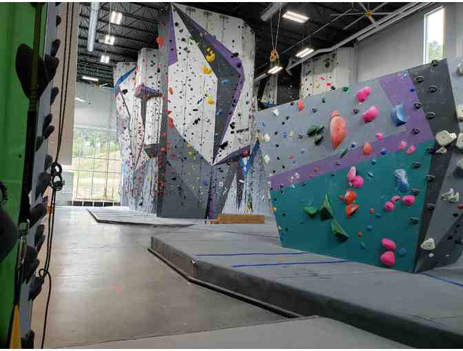 MetroROCK Rock Climbing Center -- 3 Full-day Passes, including Gear Rental