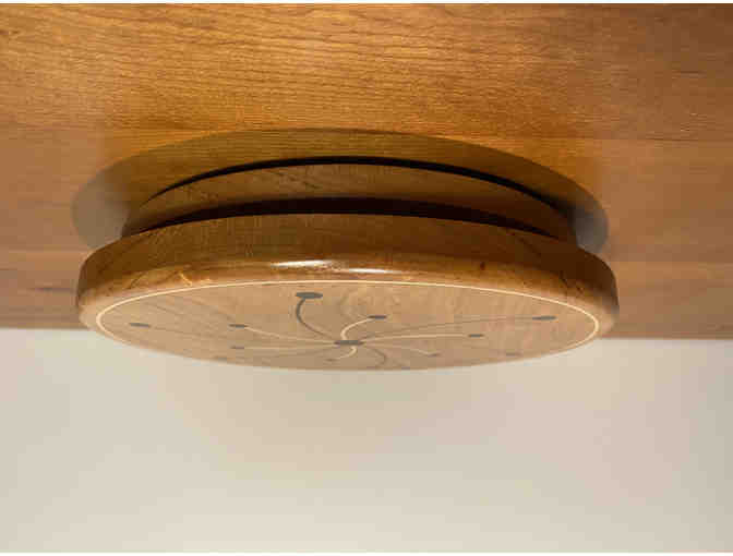10-inch Lazy Susan with Wood Inlays