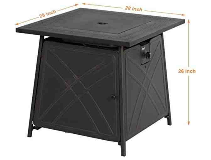 Propane Fire Pit Table