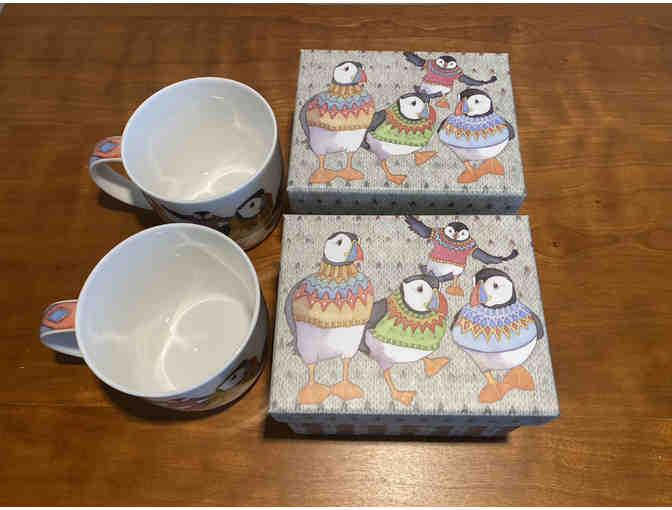Woolly Puffins Complete Tea Set