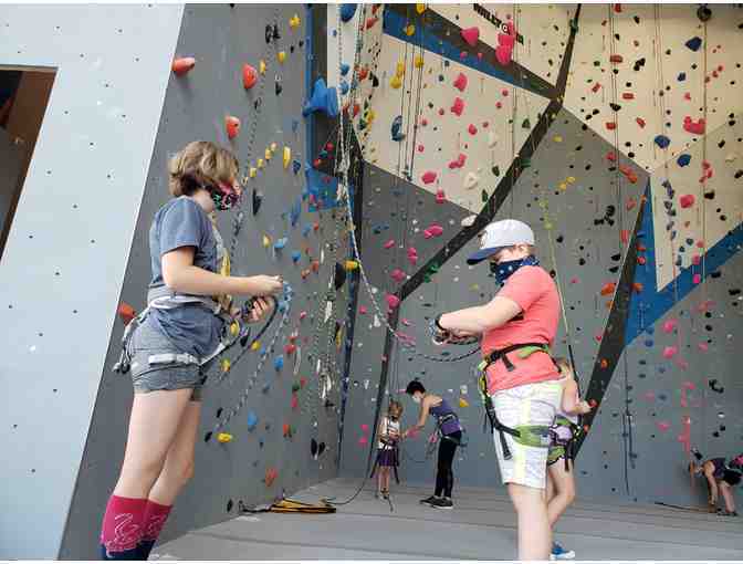MetroROCK Rock Climbing Center -- 3 Full-Day Passes, including Equipment