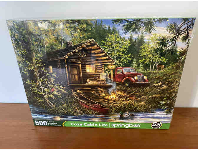 Puzzle Board and 500-Piece Puzzle