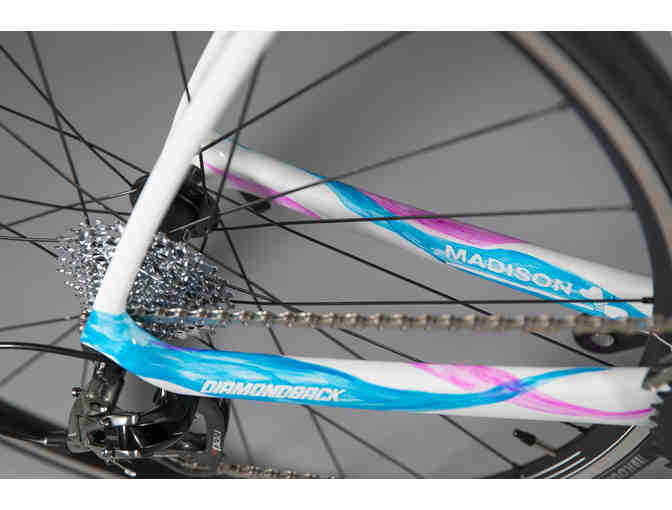 One-of-a-Kind, Hand Painted sz 52cm - Gymnastics Themed - Diamondback Podium Race Bike