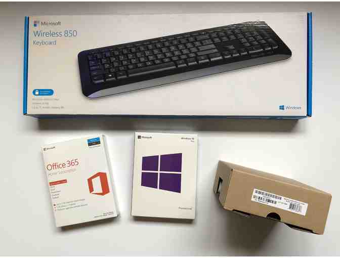 Microsoft Windows 10 Pro, Microsoft Office 365, Wireless Keyboard & Mouse Set